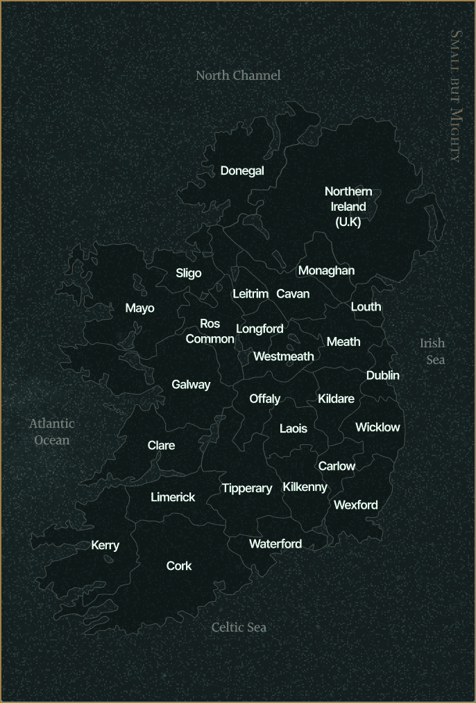 Northern Ireland map